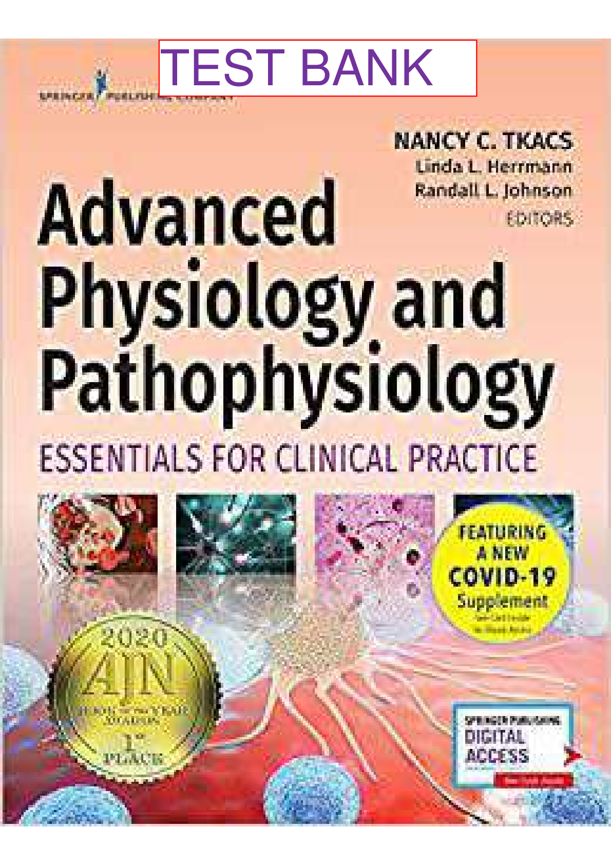TEST BANK for Advanced Physiology and Pathophysiology Essentials for Clinical Practice 1st Edition Tkac | ALL 17 CHAPTERS.